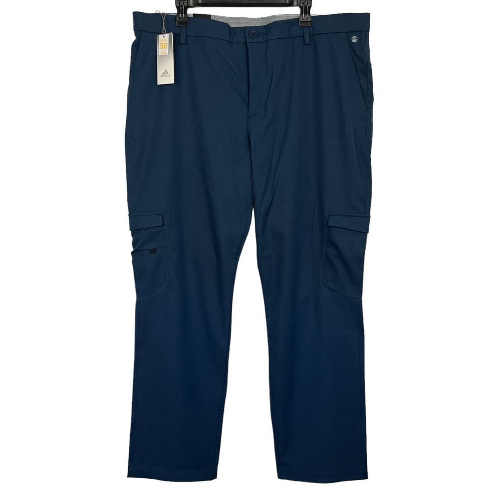 Adidas Golf GT Cargo Pant Men's 40x32 Wicking UPF50 Stretch Regular Taper $110